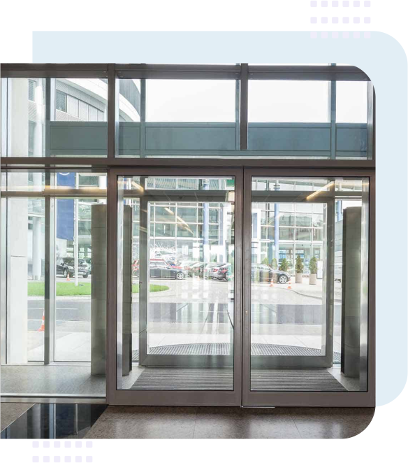 auto frame sliding door