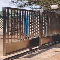 telescopic sliding gate